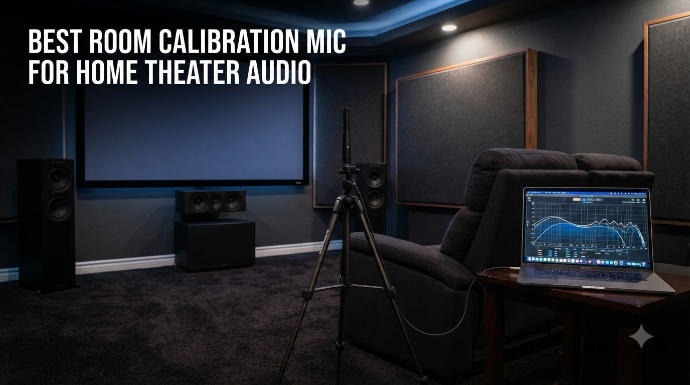 Best Room Calibration Mic for Home Theater Audio