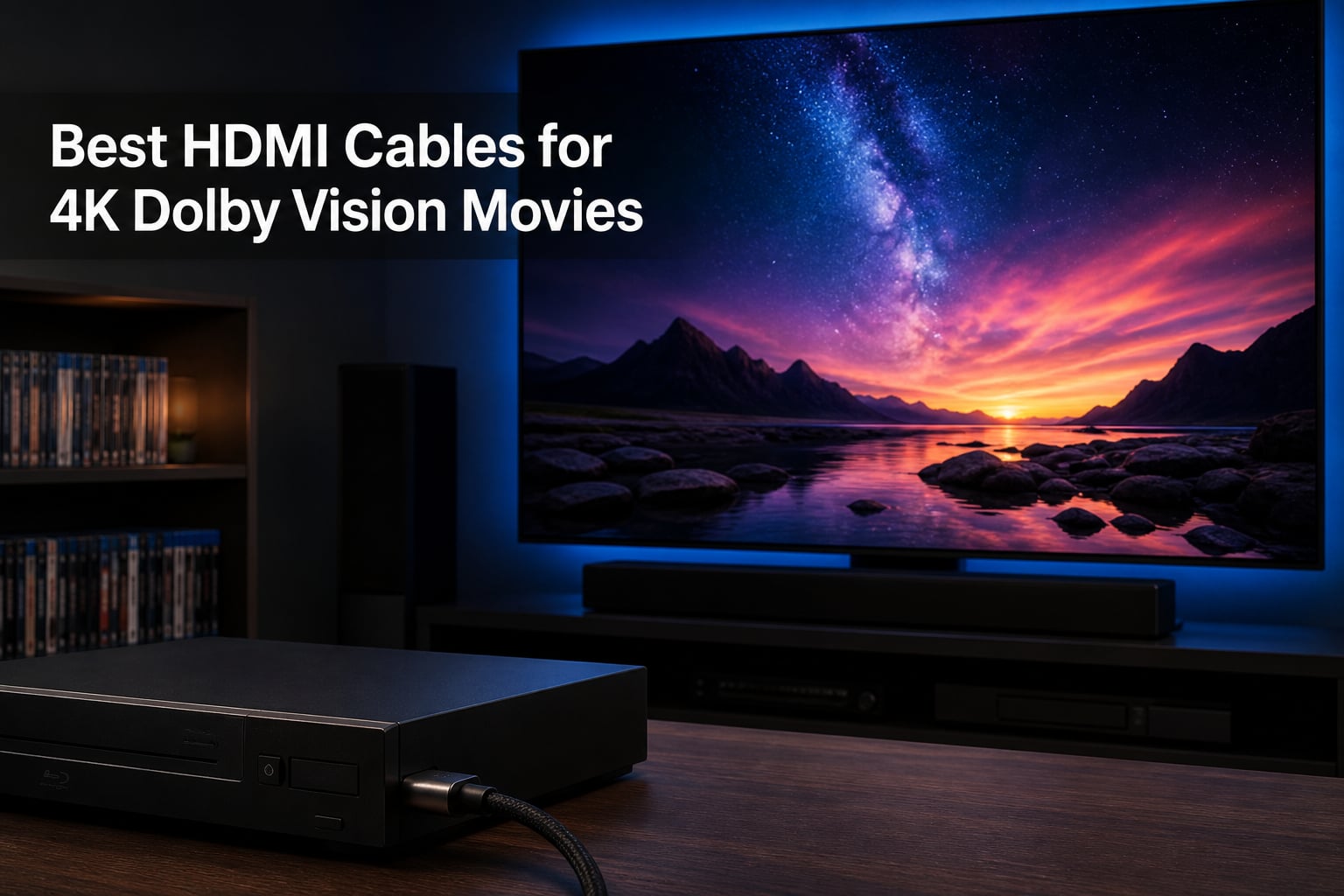 Best HDMI Cables for 4K Dolby Vision Movies