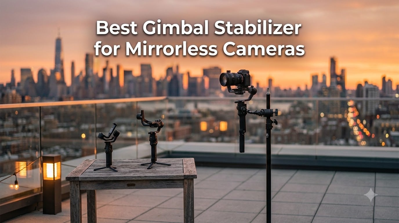 Best Gimbal Stabilizer for Mirrorless Cameras