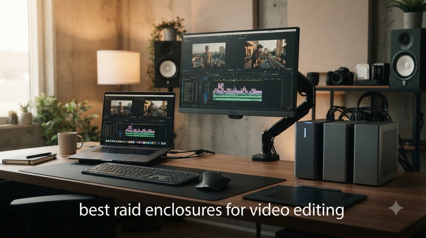 best raid enclosures for video editing