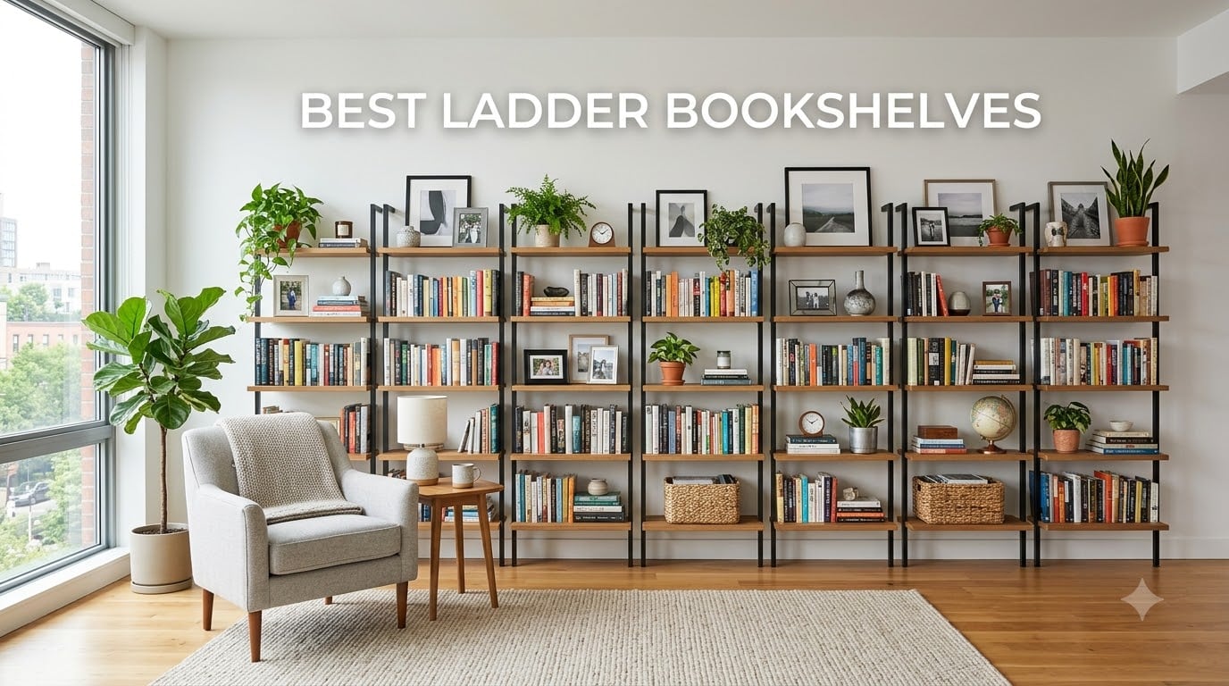 best ladder bookshelves