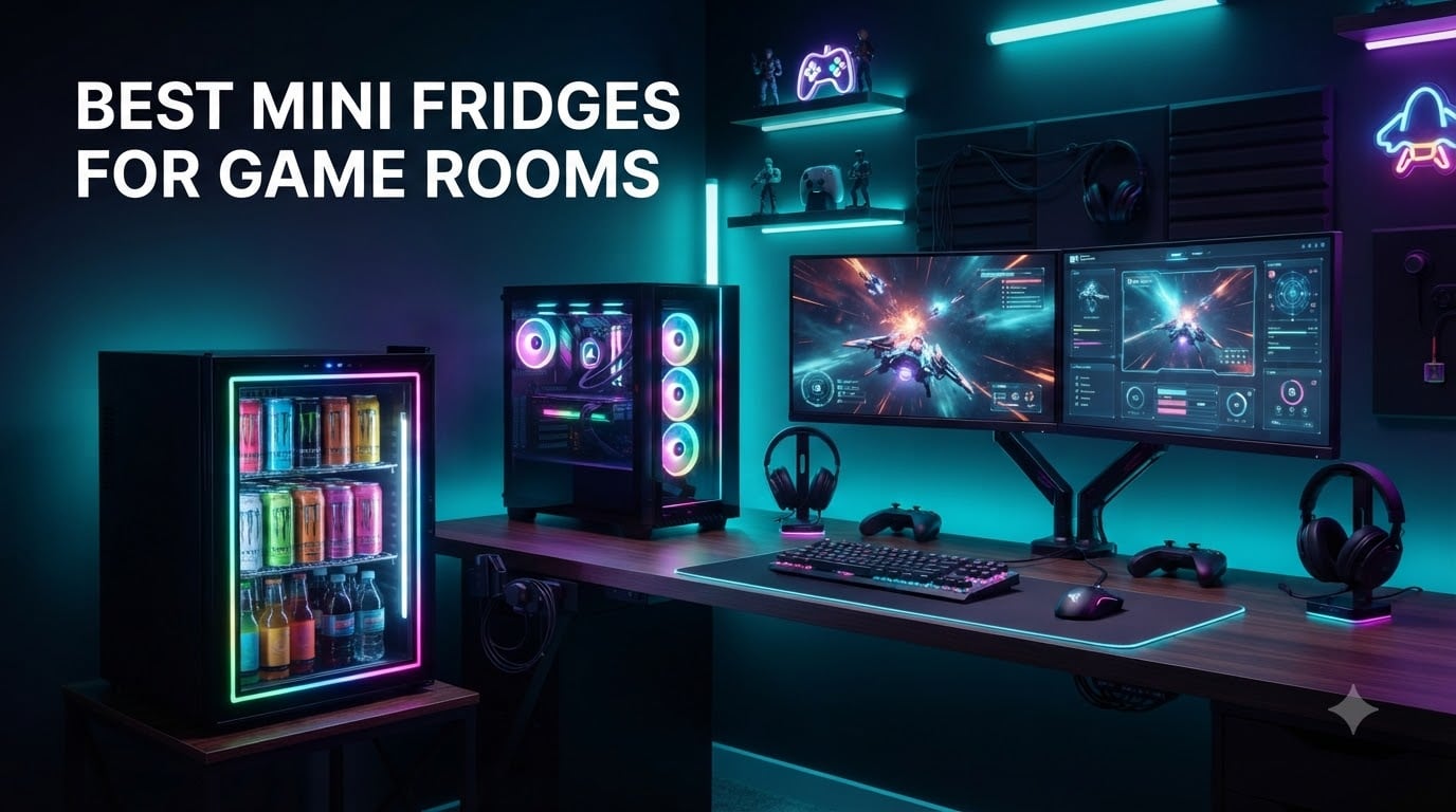 best mini fridges for game rooms