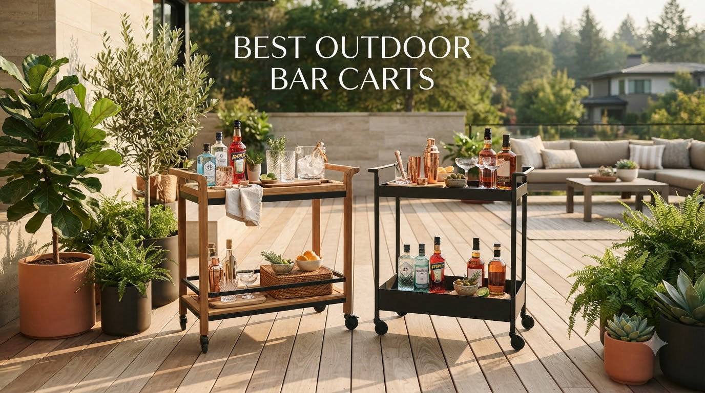 best outdoor bar carts