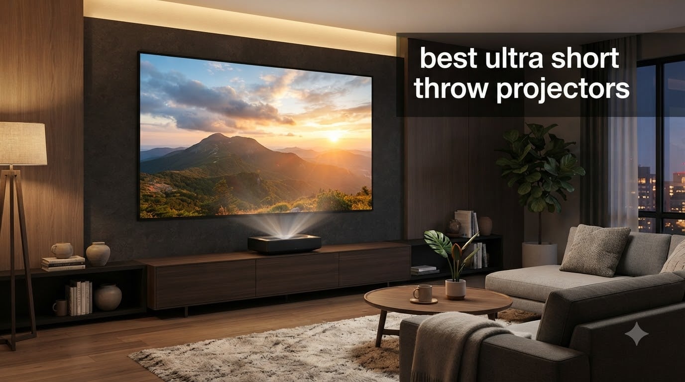best ultra short throw projectors
