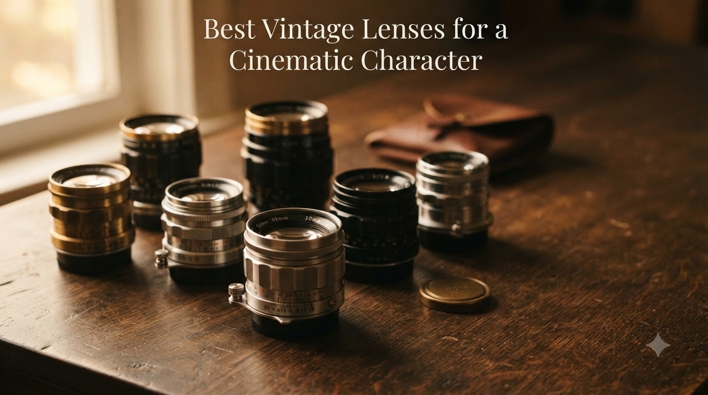 Best Vintage Lenses for a Cinematic Character