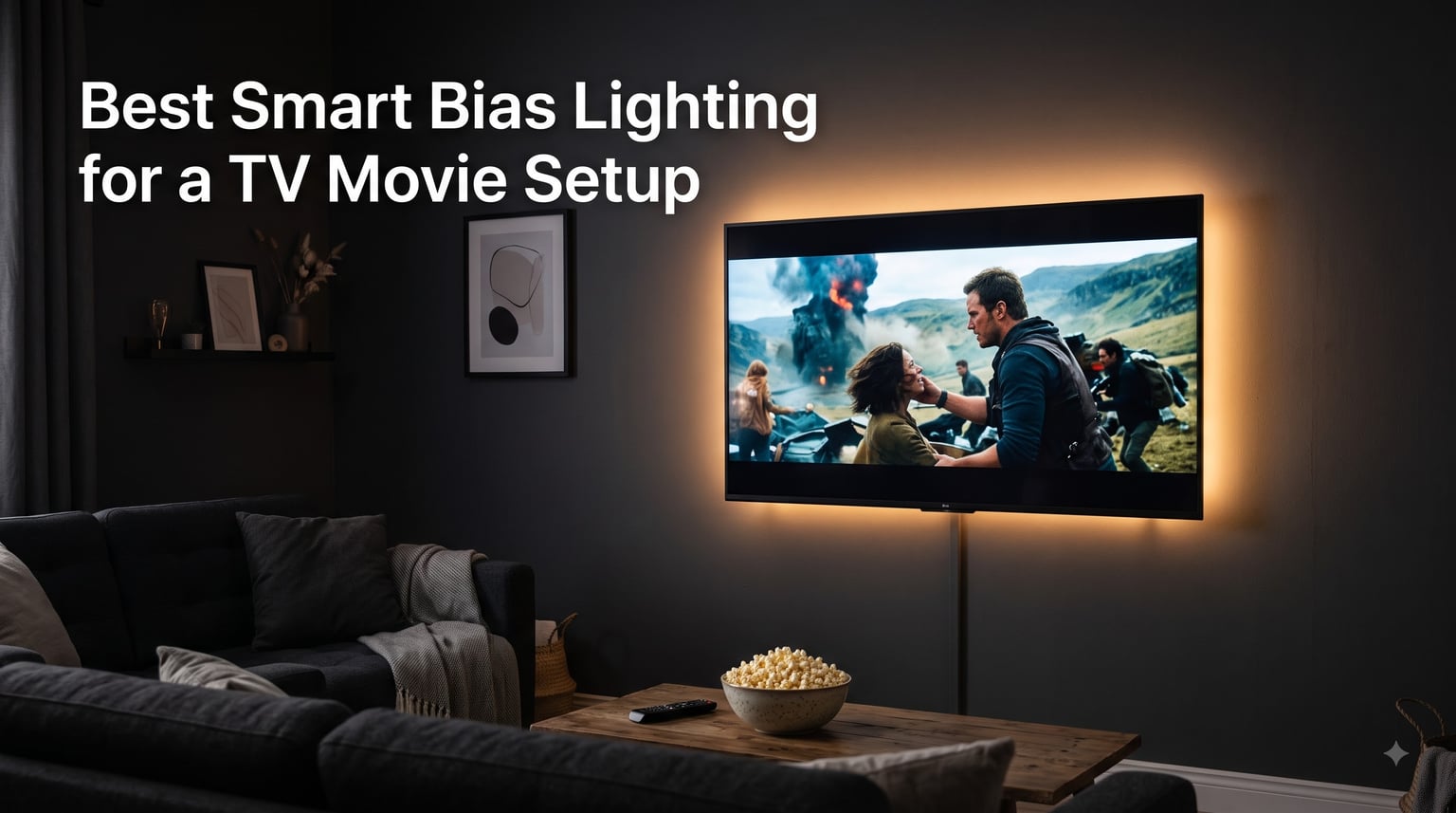Best Smart Bias Lighting for a TV Movie Setup