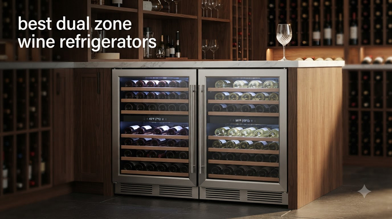 best dual zone wine refrigerators