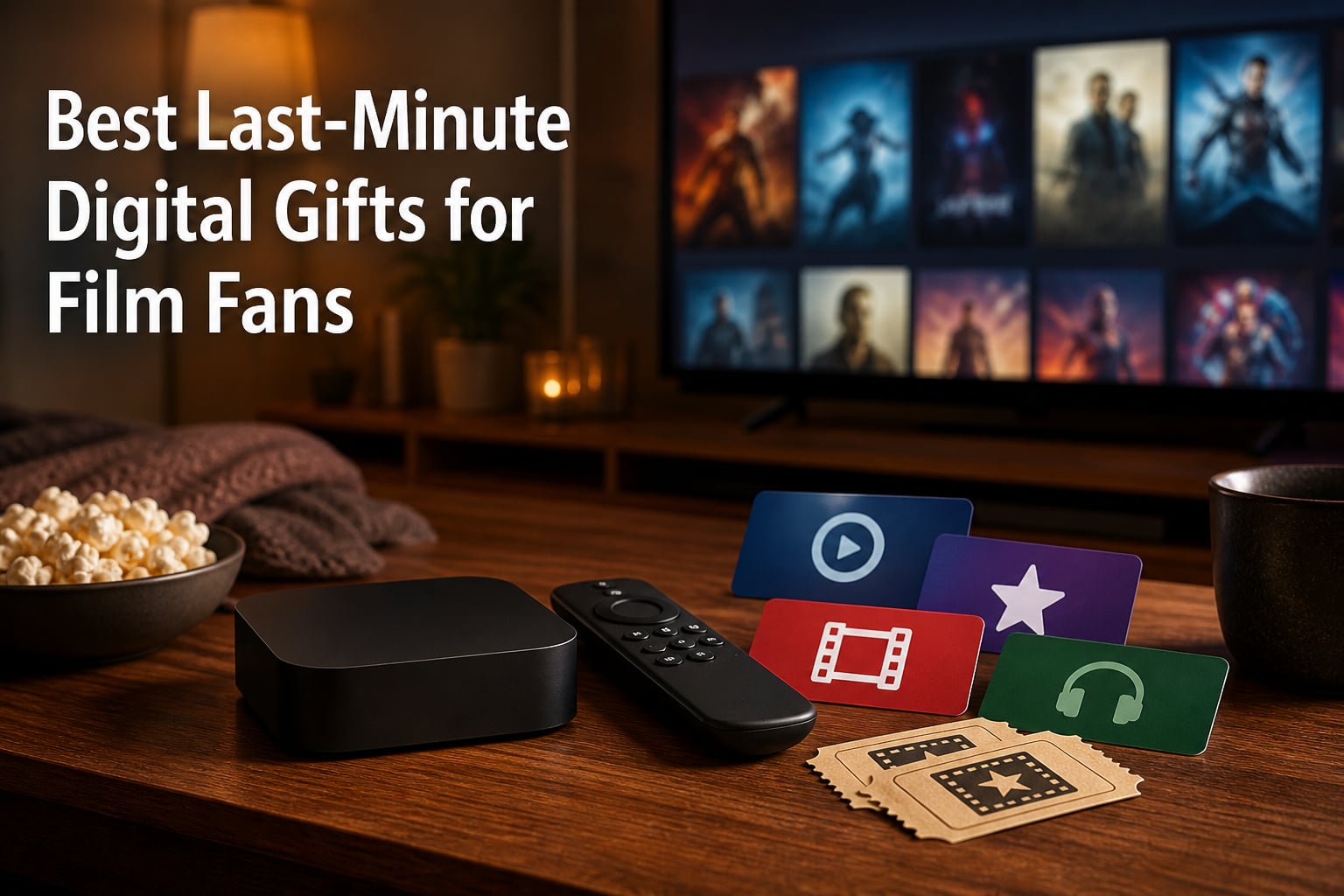 Best Last-Minute Digital Gifts for Film Fans