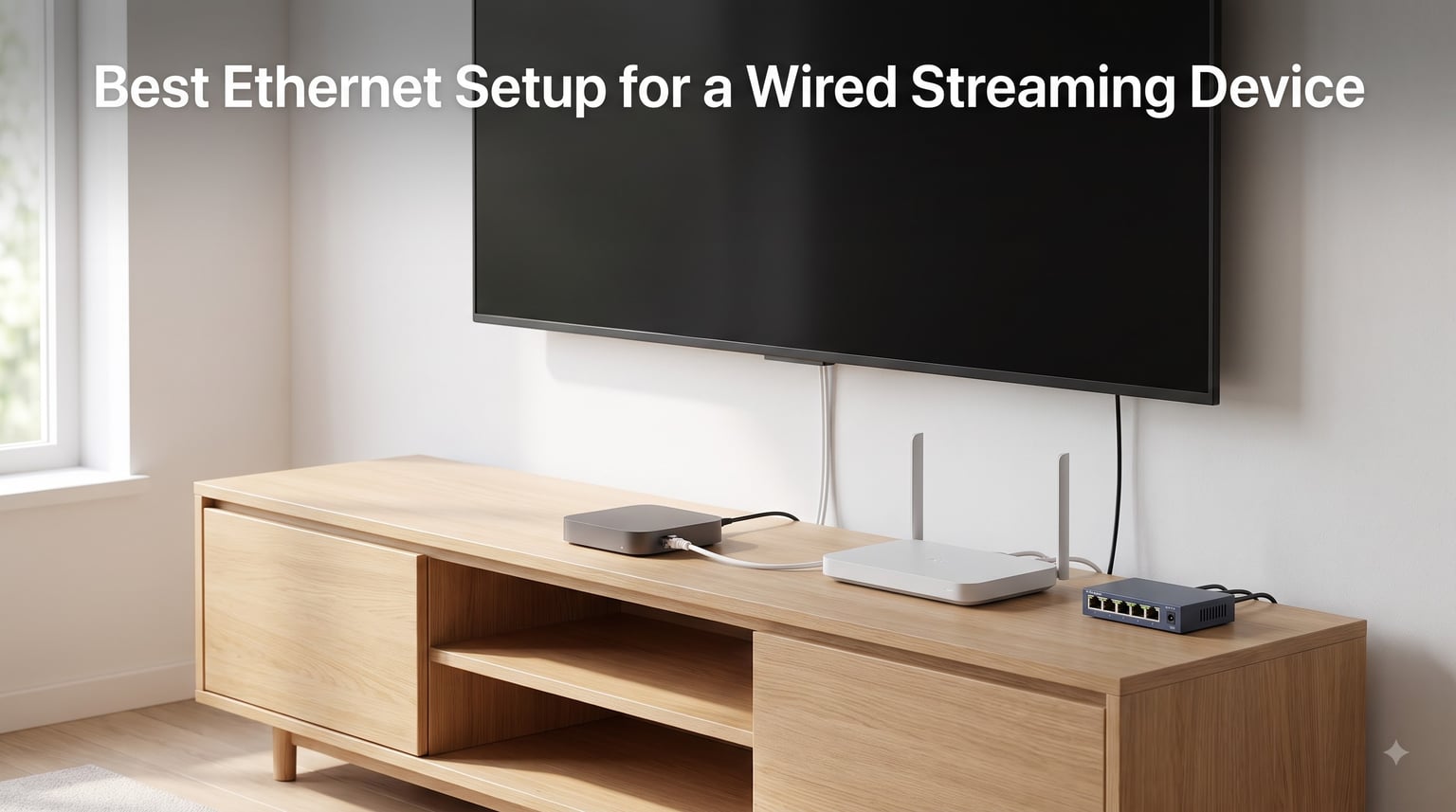 Best Ethernet Setup for a Wired Streaming Device