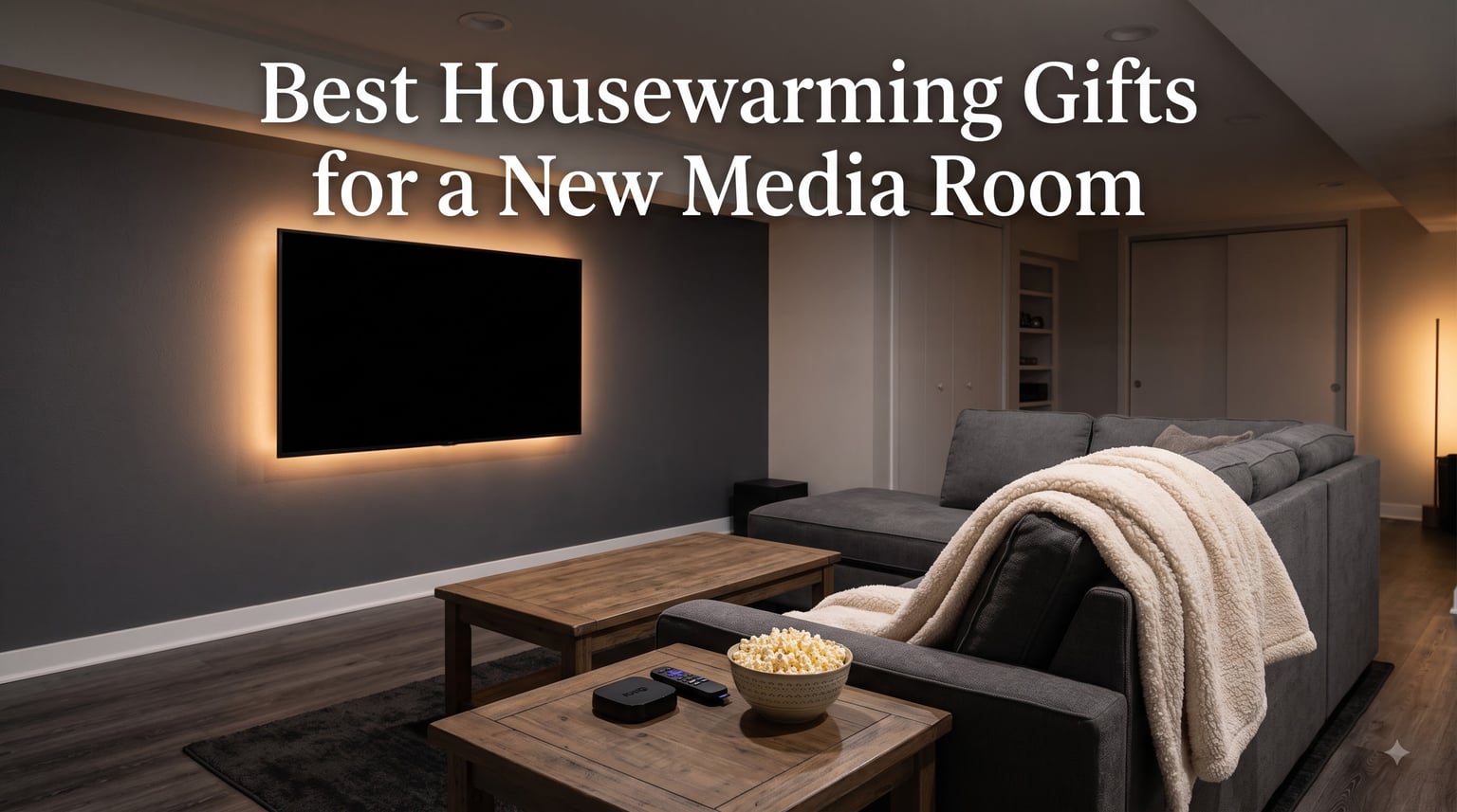 Best Housewarming Gifts for a New Media Room