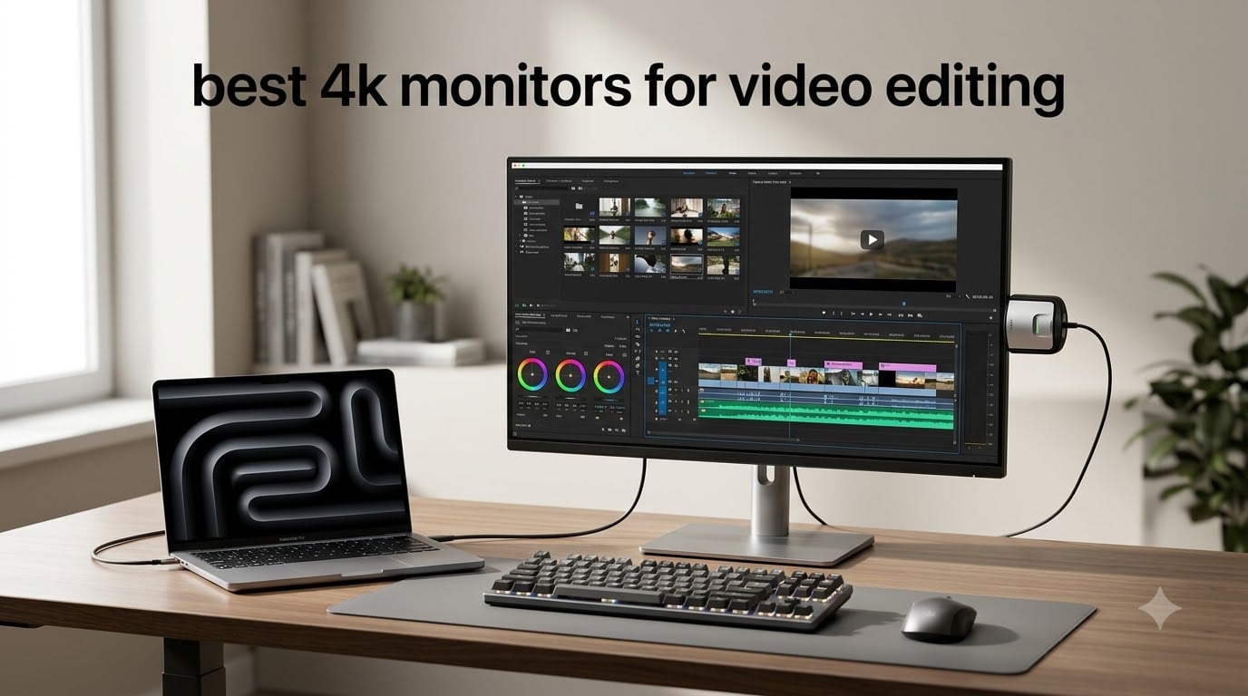 best 4k monitors for video editing