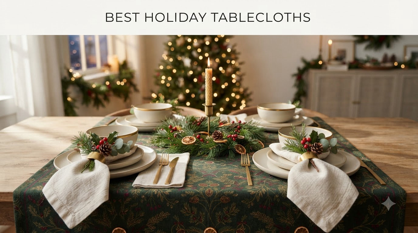 best holiday tablecloths
