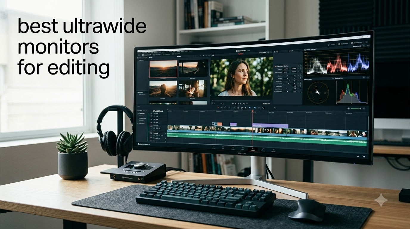 best ultrawide monitors for editing