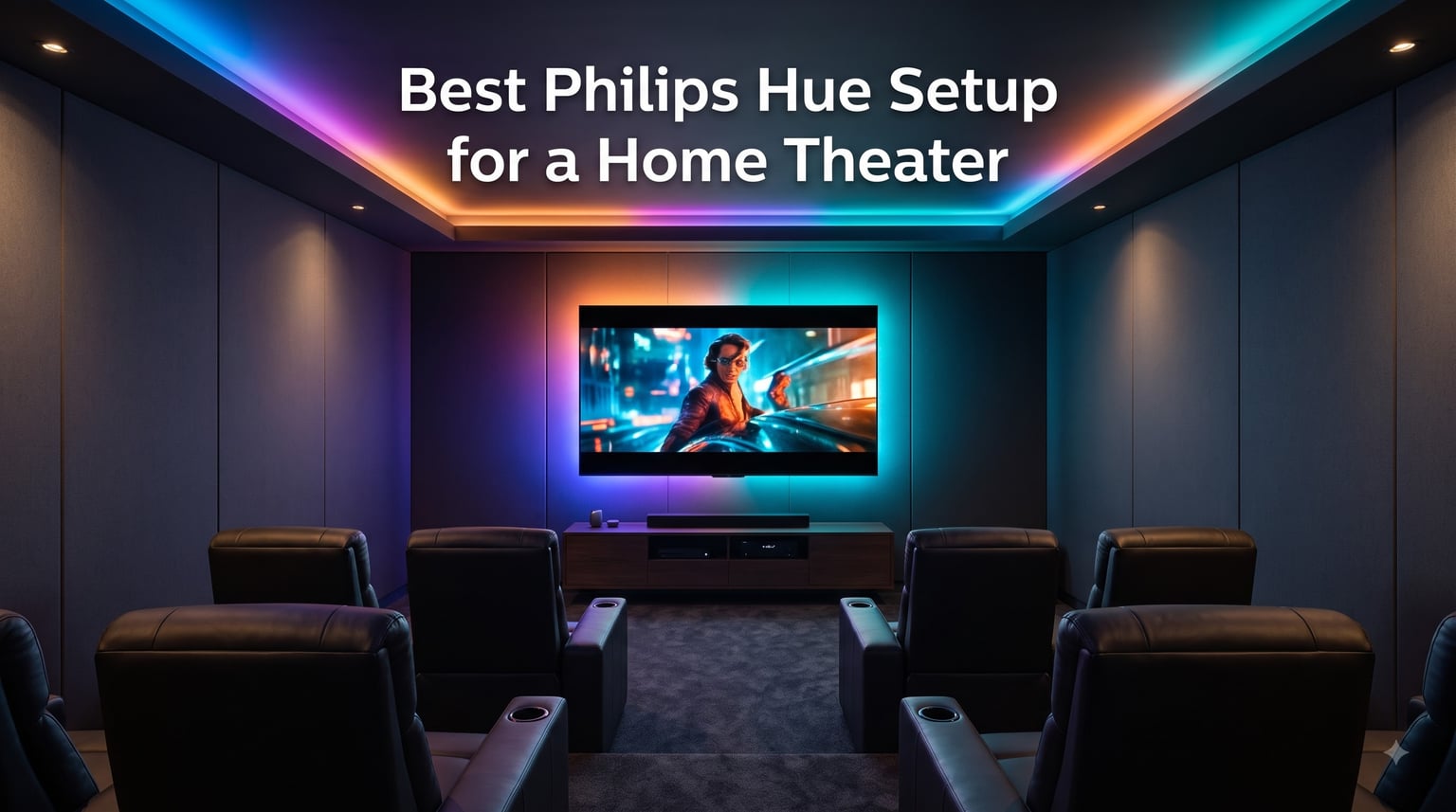 Best Philips Hue Setup for a Home Theater