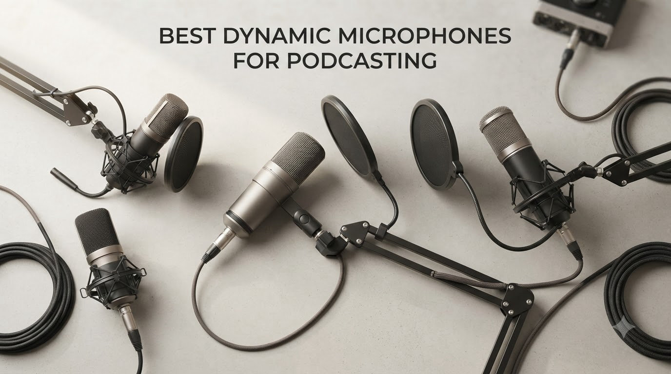 best dynamic microphones for podcasting