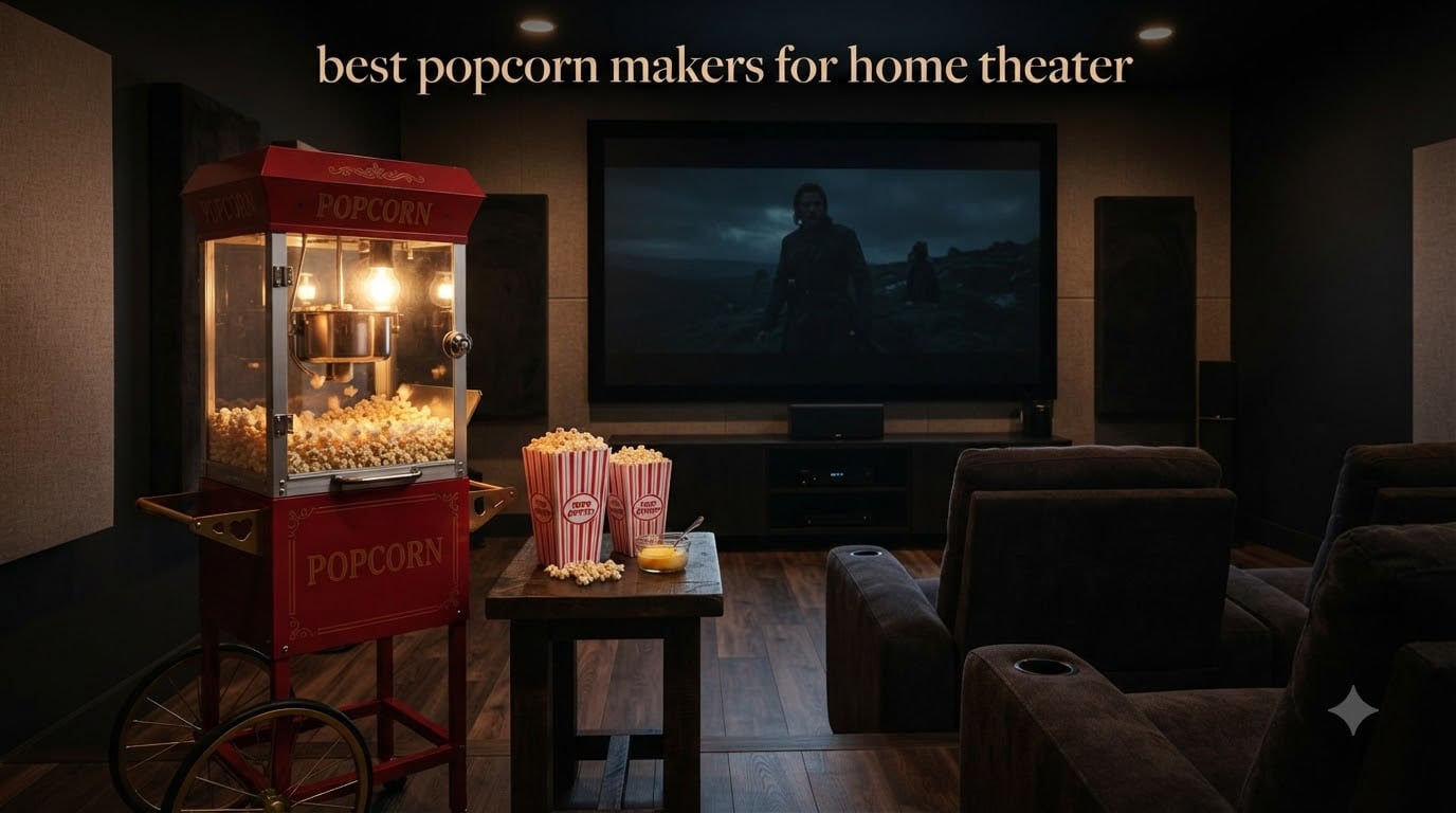 best popcorn makers for home theater
