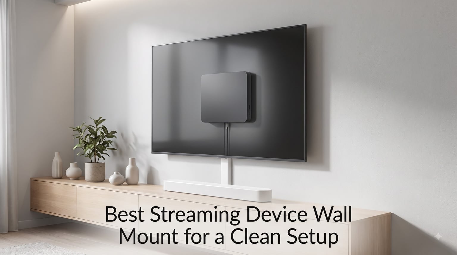 Best Streaming Device Wall Mount for a Clean Setup