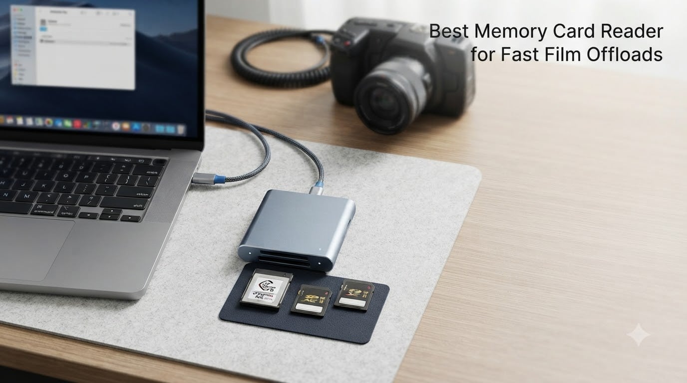 Best Memory Card Reader for Fast Film Offloads