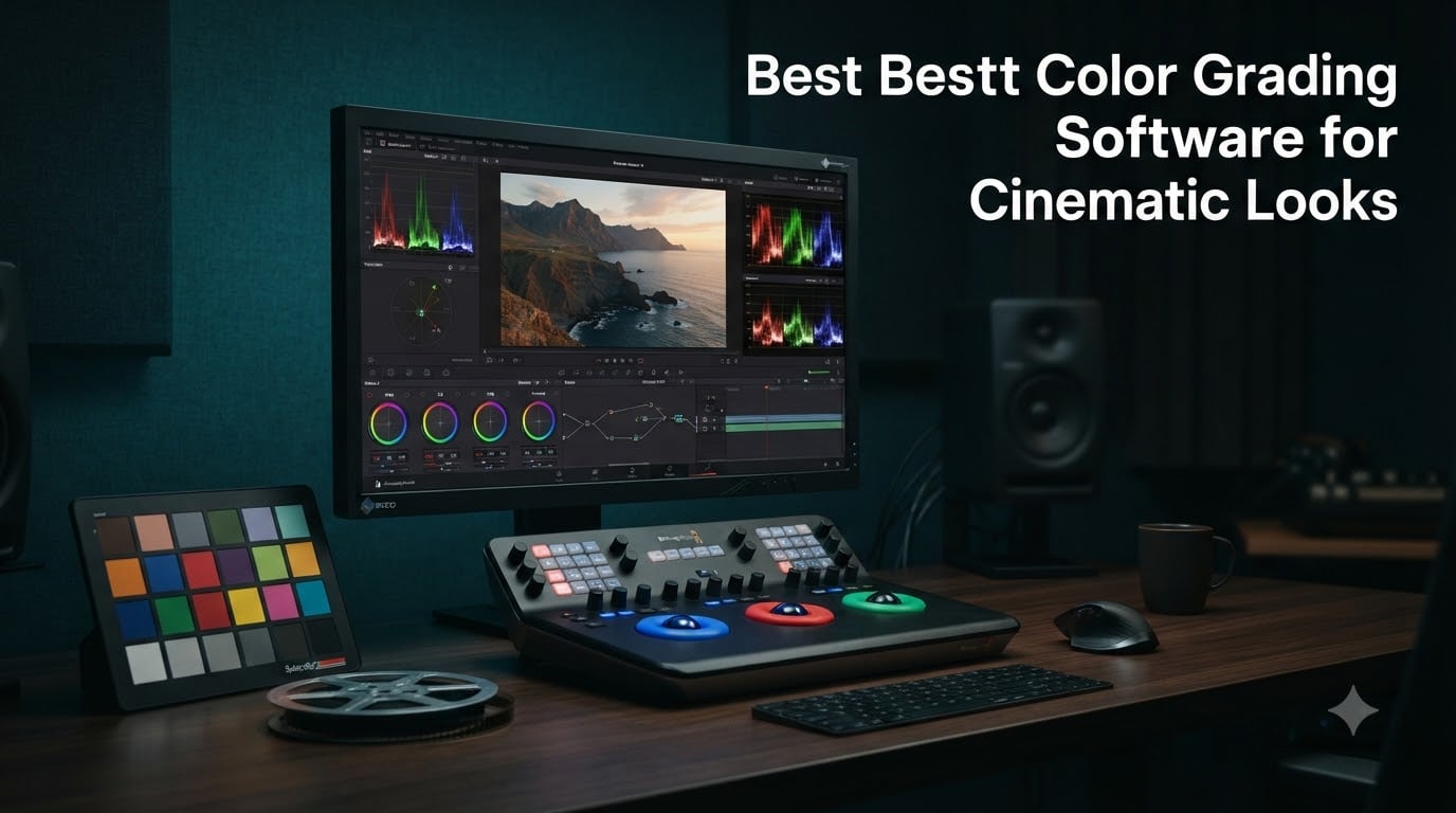 Best Color Grading Software for Cinematic Looks
