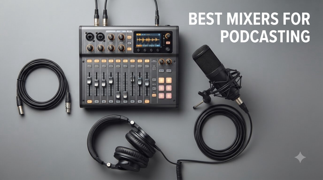 best mixers for podcasting