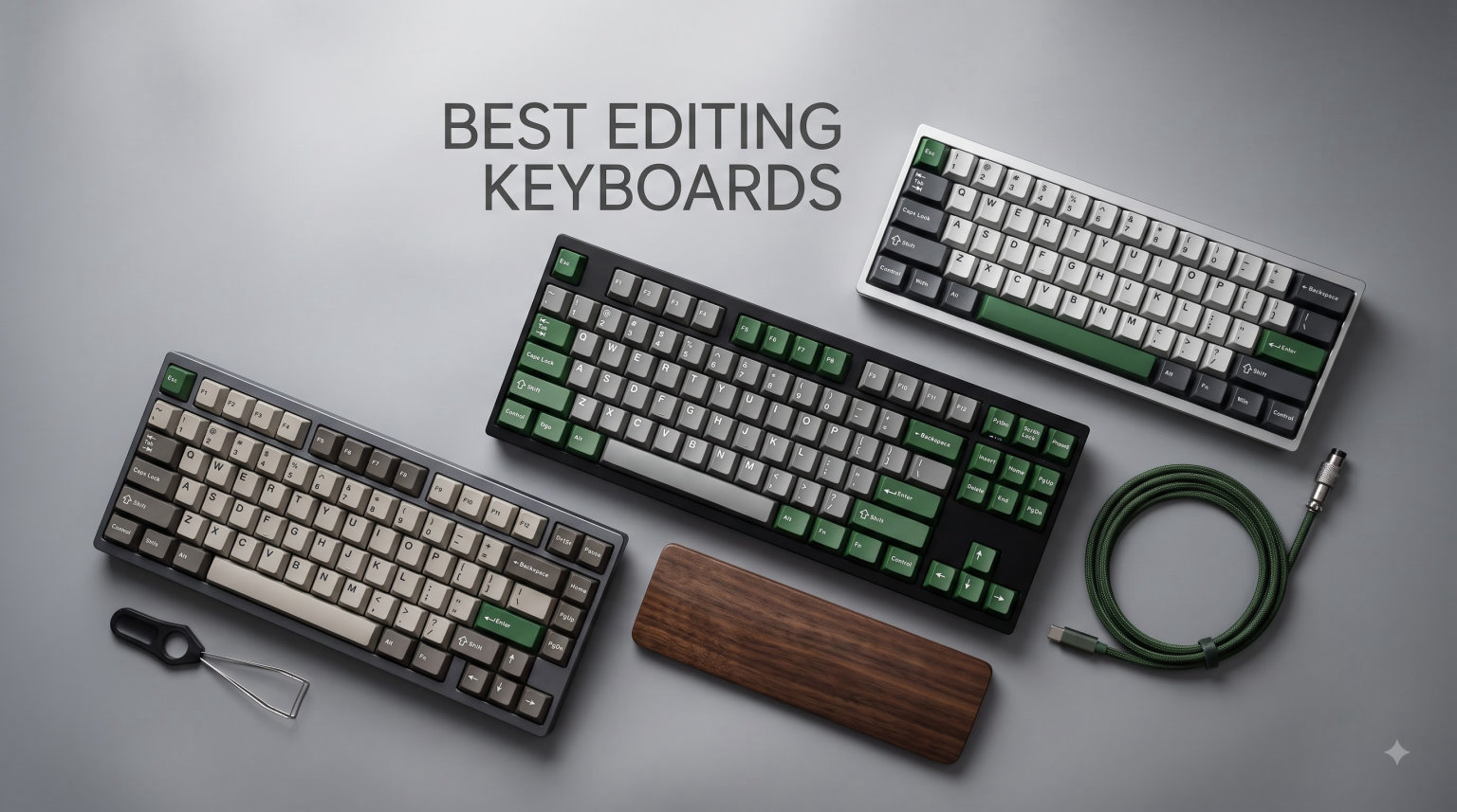 best editing keyboards