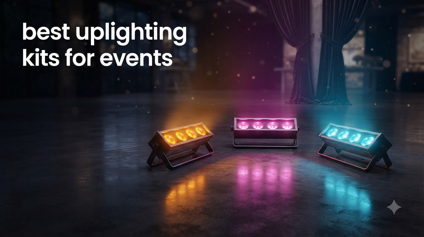 best uplighting kits for events