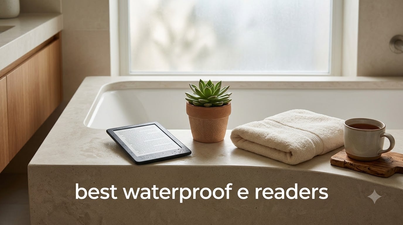 best waterproof e readers