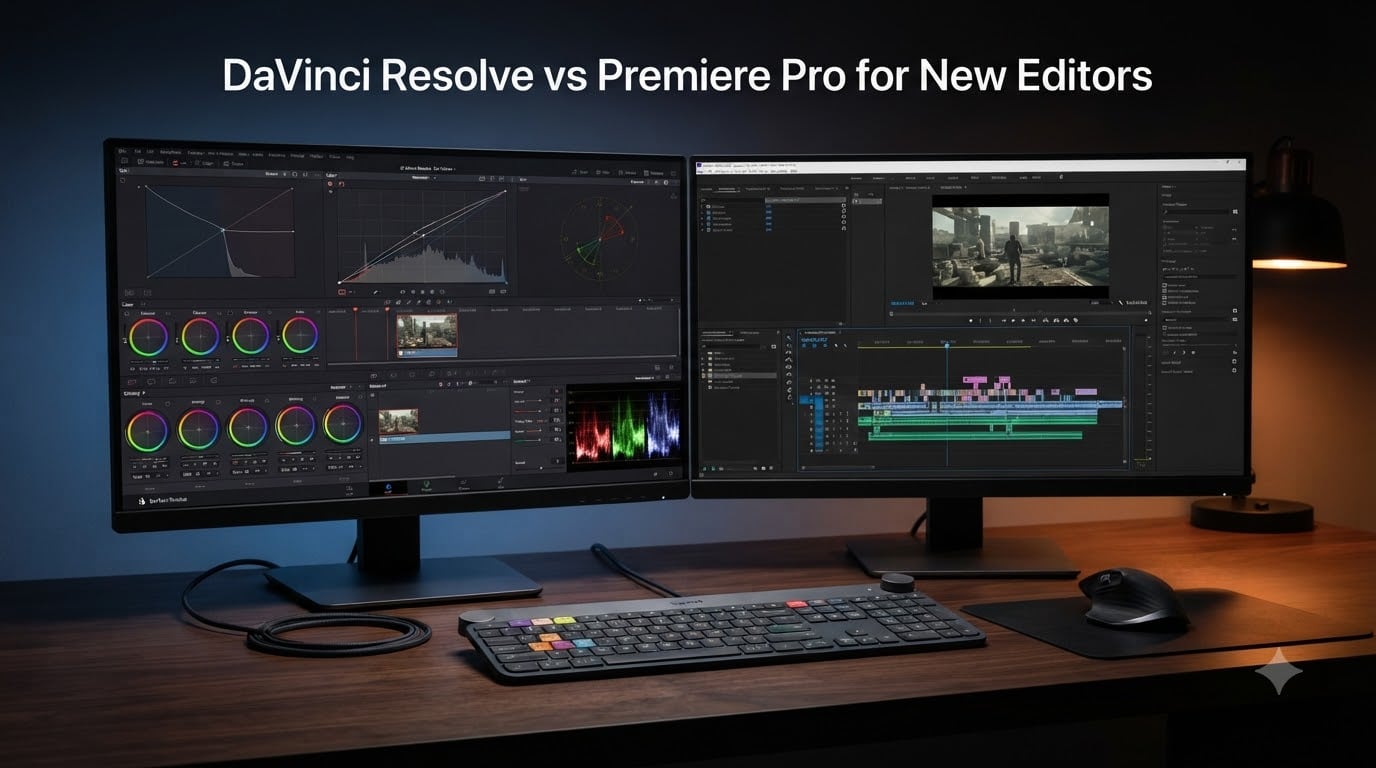 DaVinci Resolve vs Premiere Pro for New Editors