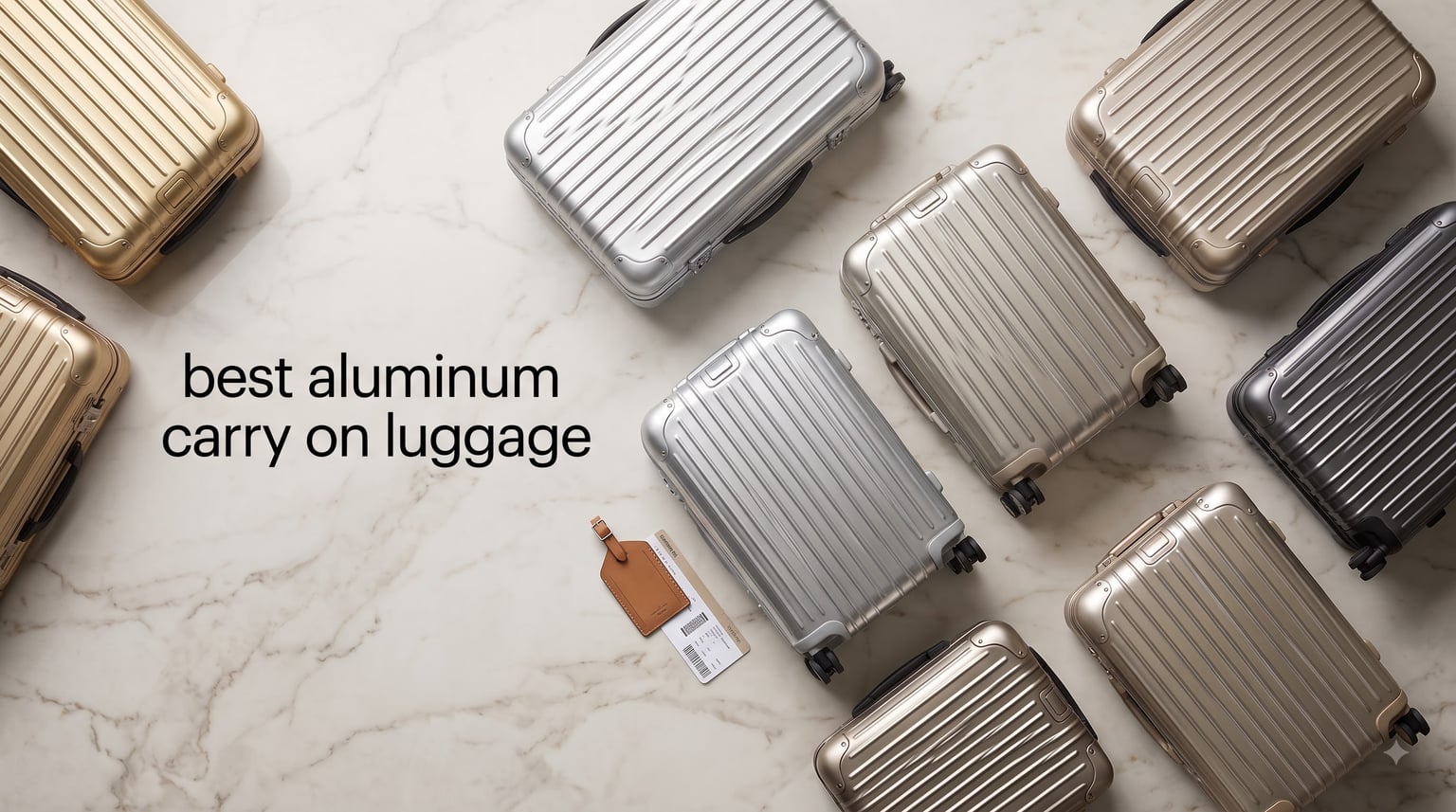 best aluminum carry on luggage