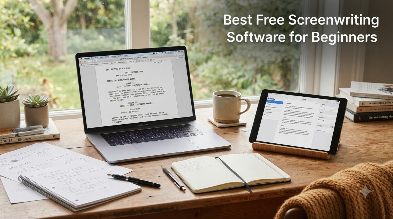 Best Free Screenwriting Software for Beginners