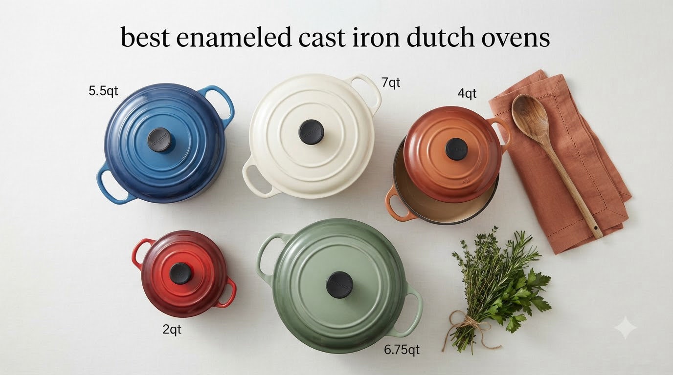 best enameled cast iron dutch ovens