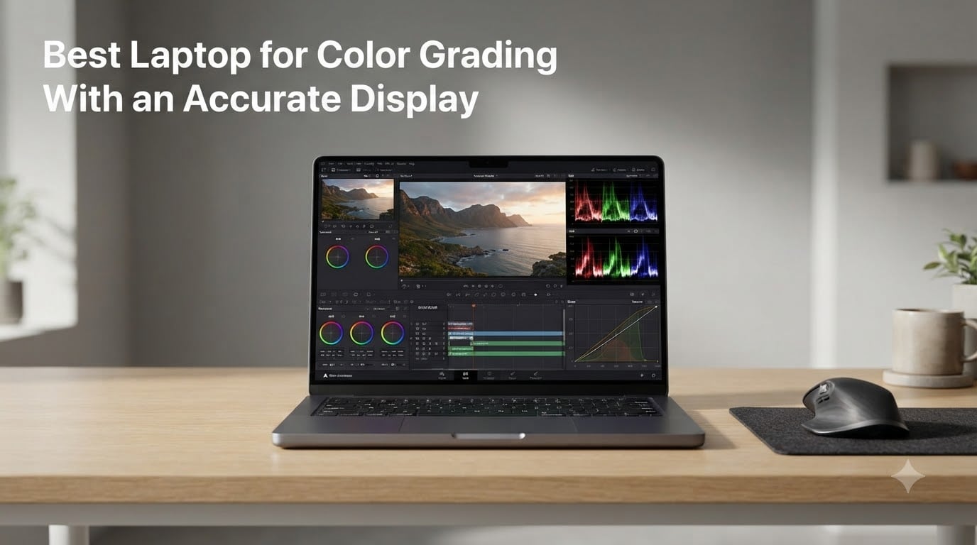 Best Laptop for Color Grading With an Accurate Display