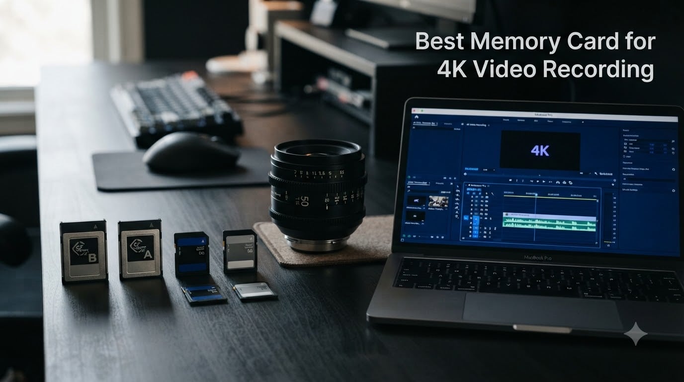 Best Memory Card for 4K Video Recording
