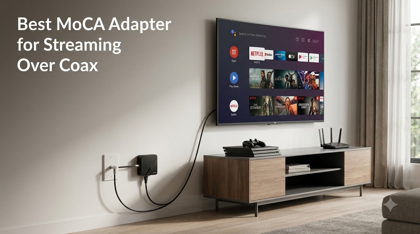 Best MoCA Adapter for Streaming Over Coax