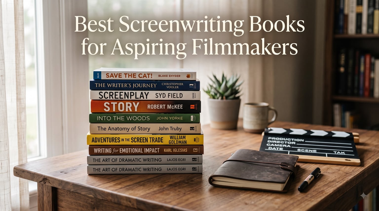 Best Screenwriting Books for Aspiring Filmmakers