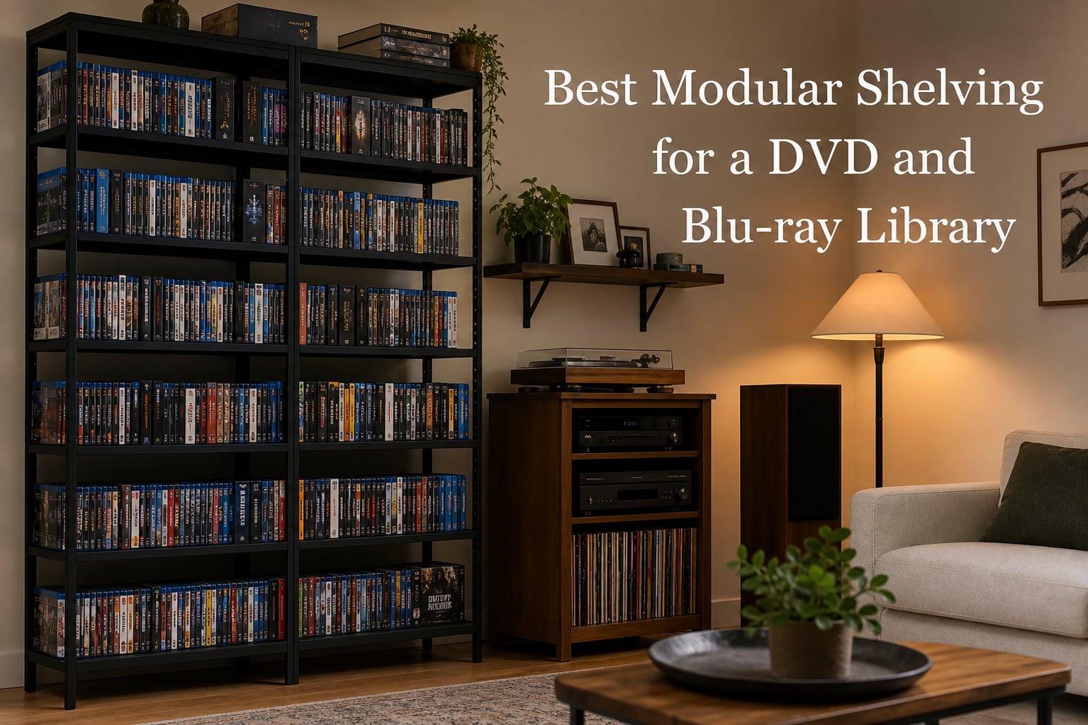 Best Modular Shelving for a DVD and Blu-ray Library