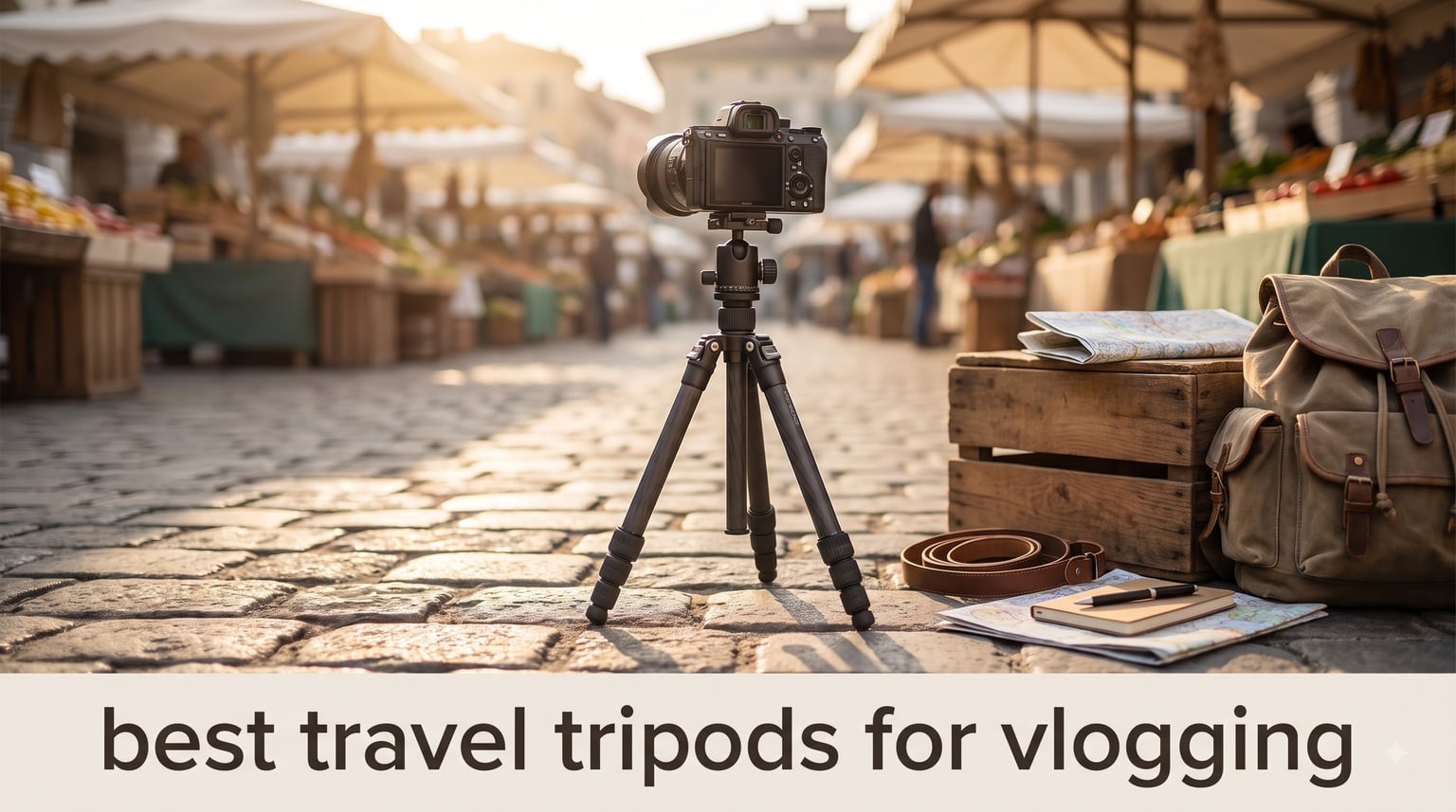 best travel tripods for vlogging