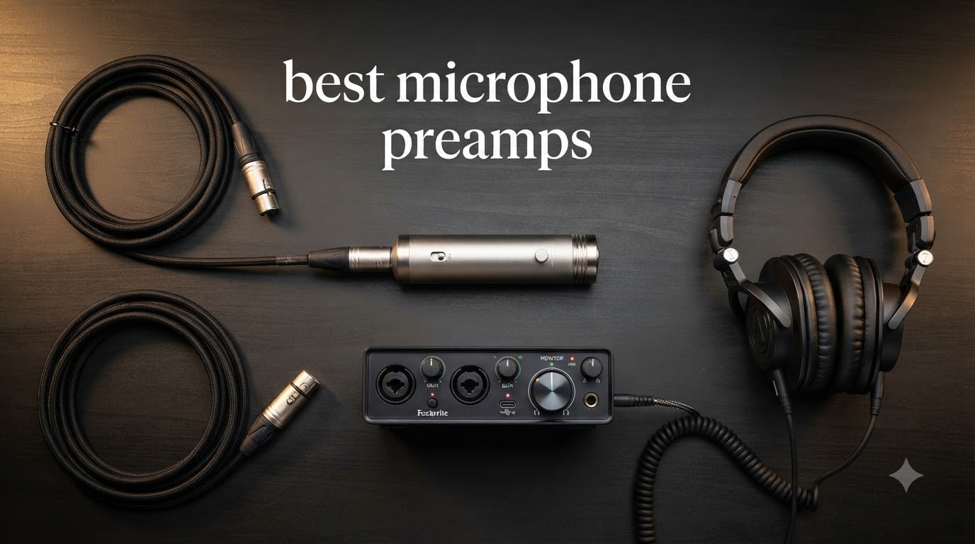 best microphone preamps