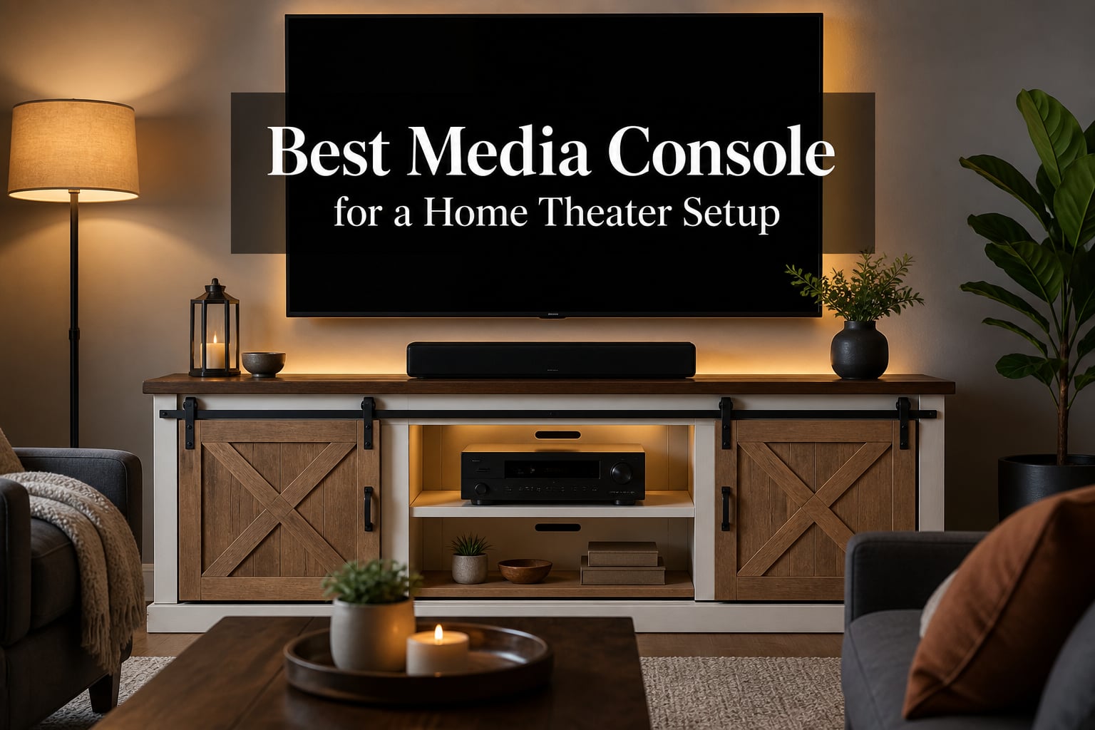 Best Media Console for a Home Theater Setup