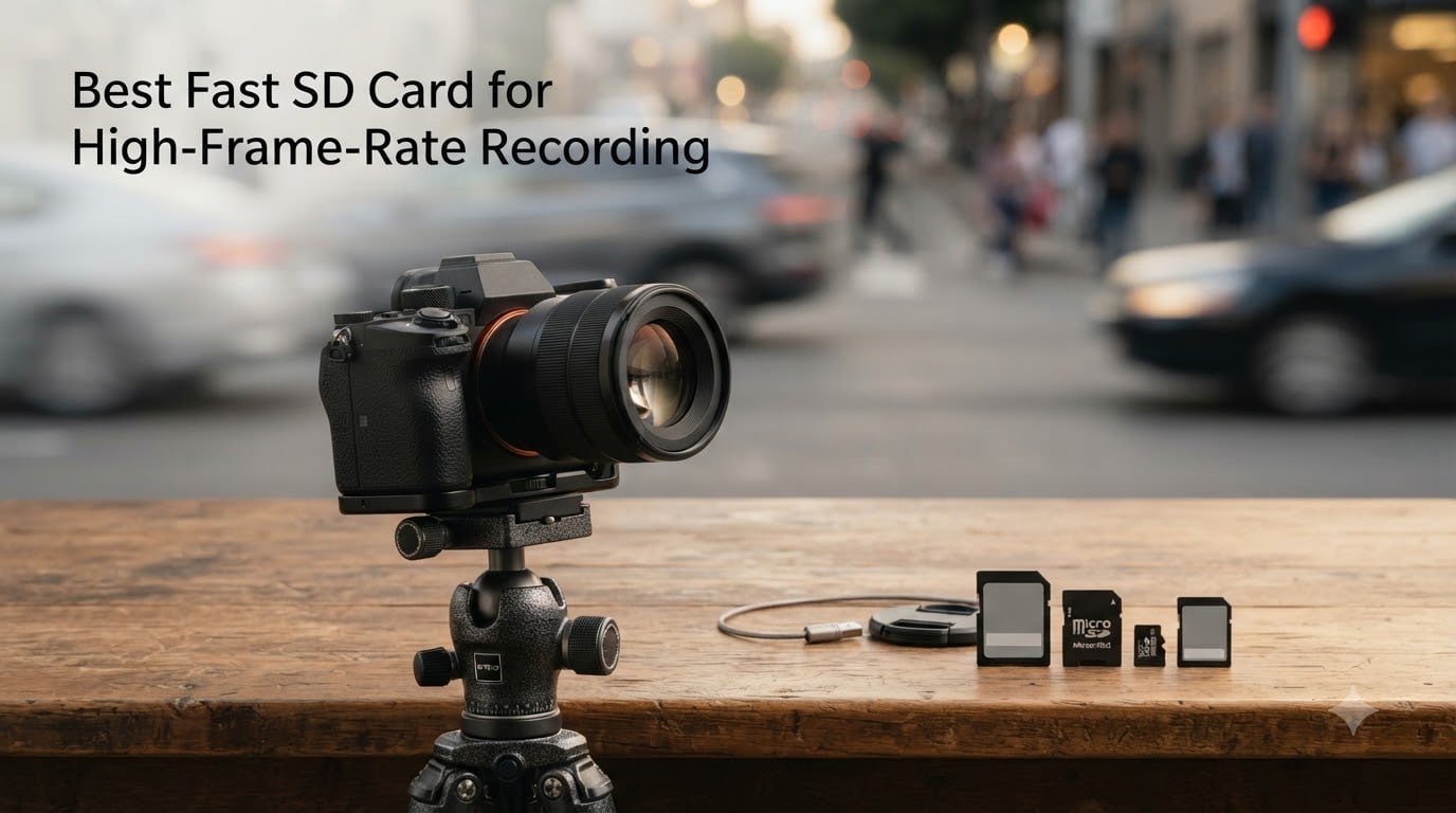 Best Fast SD Card for High-Frame-Rate Recording