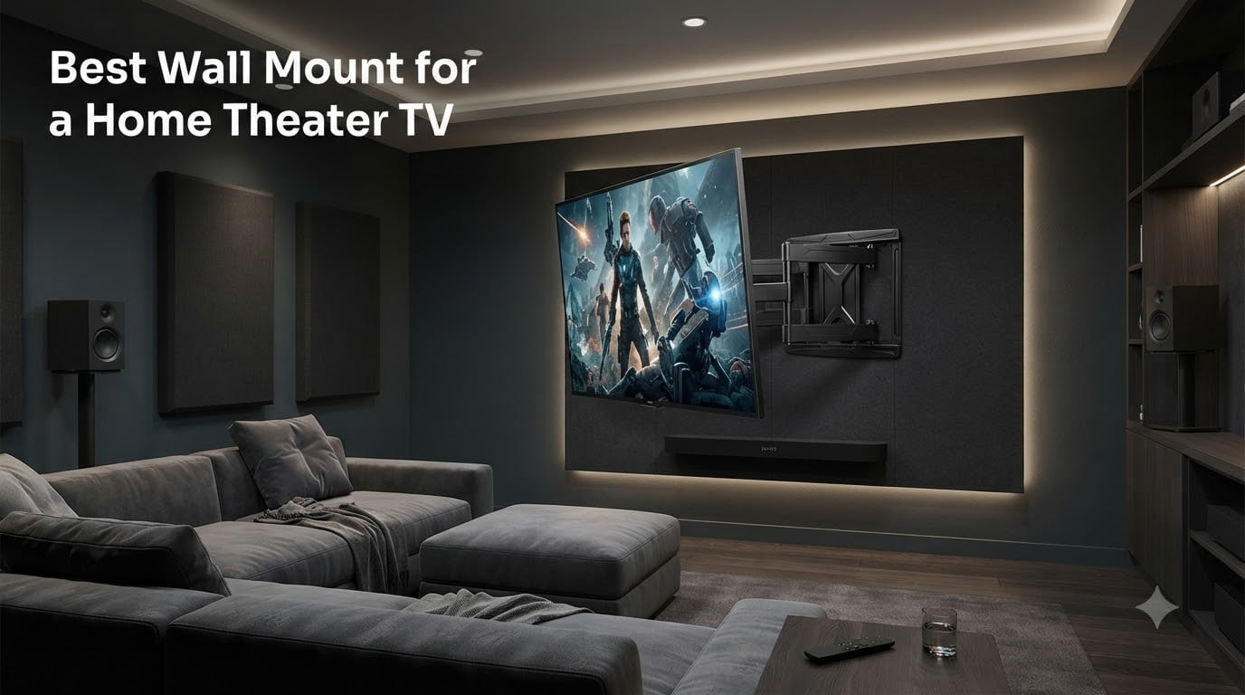 Best Wall Mount for a Home Theater TV