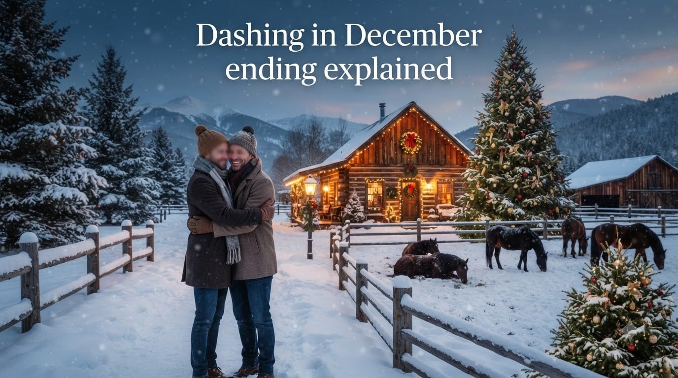 Dashing in December ending explained
