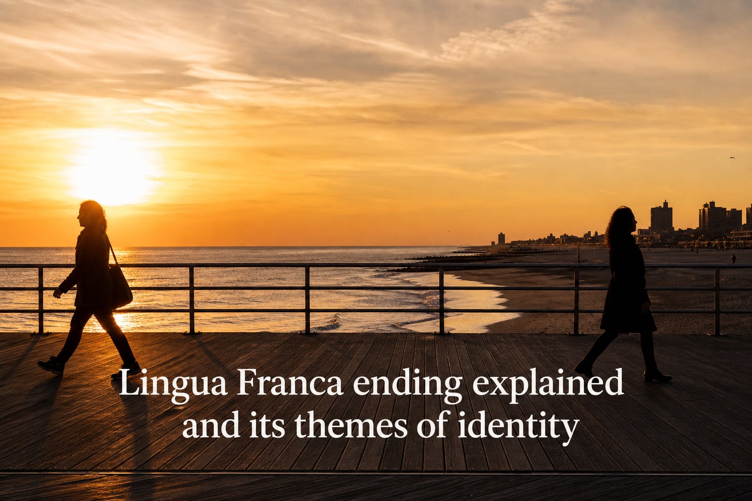 Lingua Franca ending explained and its themes of identity