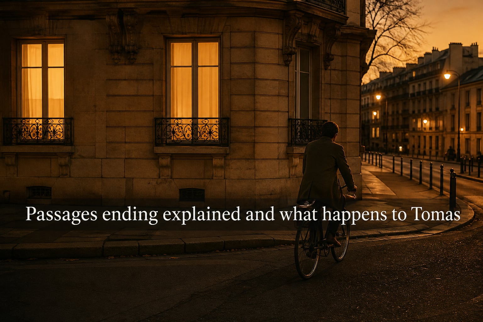Passages ending explained and what happens to Tomas