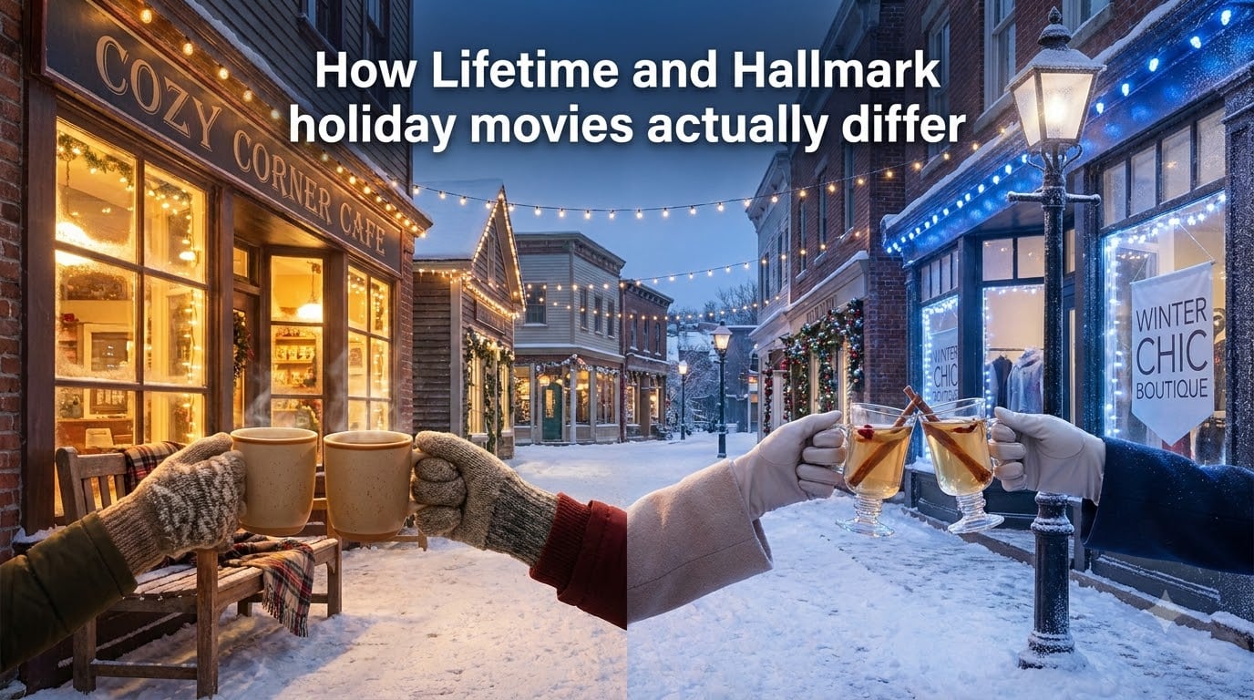 How Lifetime and Hallmark holiday movies actually differ