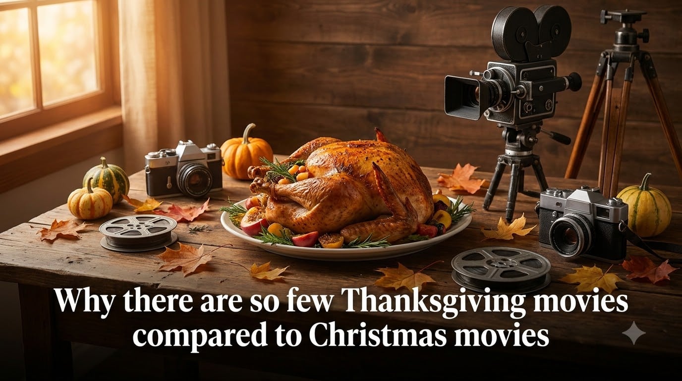 Why there are so few Thanksgiving movies compared to Christmas movies