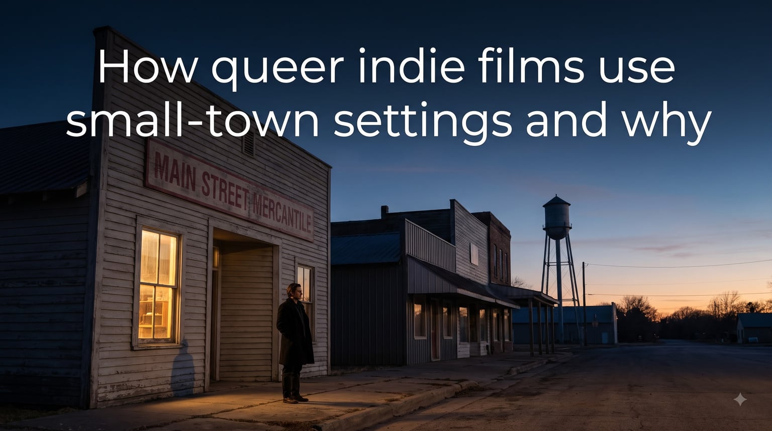 How queer indie films use small-town settings and why