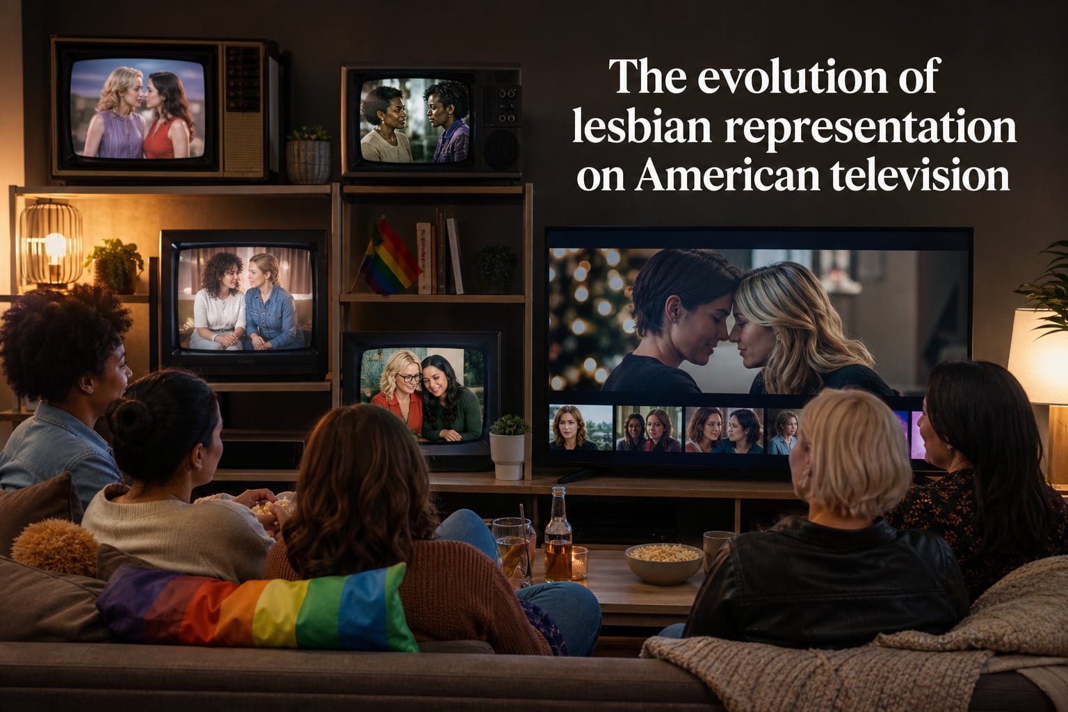 The evolution of lesbian representation on American television