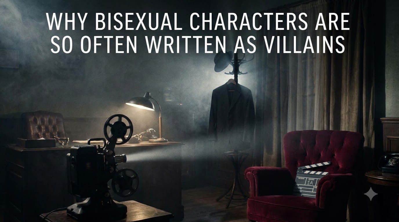 Why bisexual characters are so often written as villains