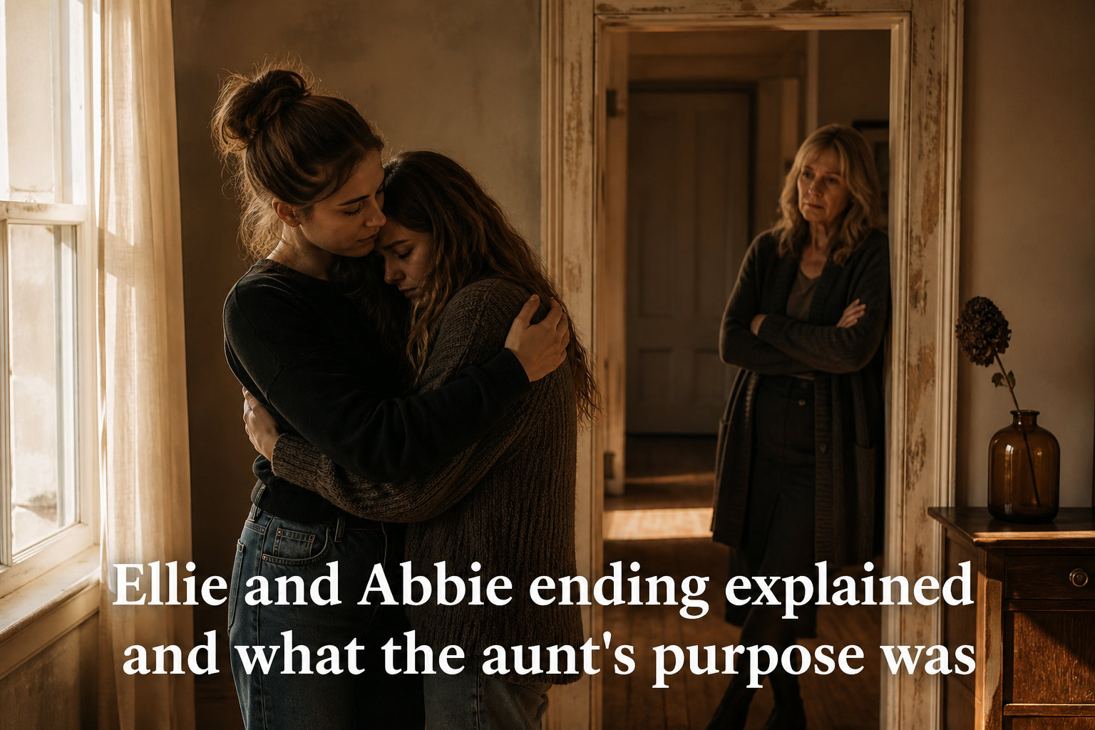 Ellie and Abbie ending explained and what the aunt's purpose was